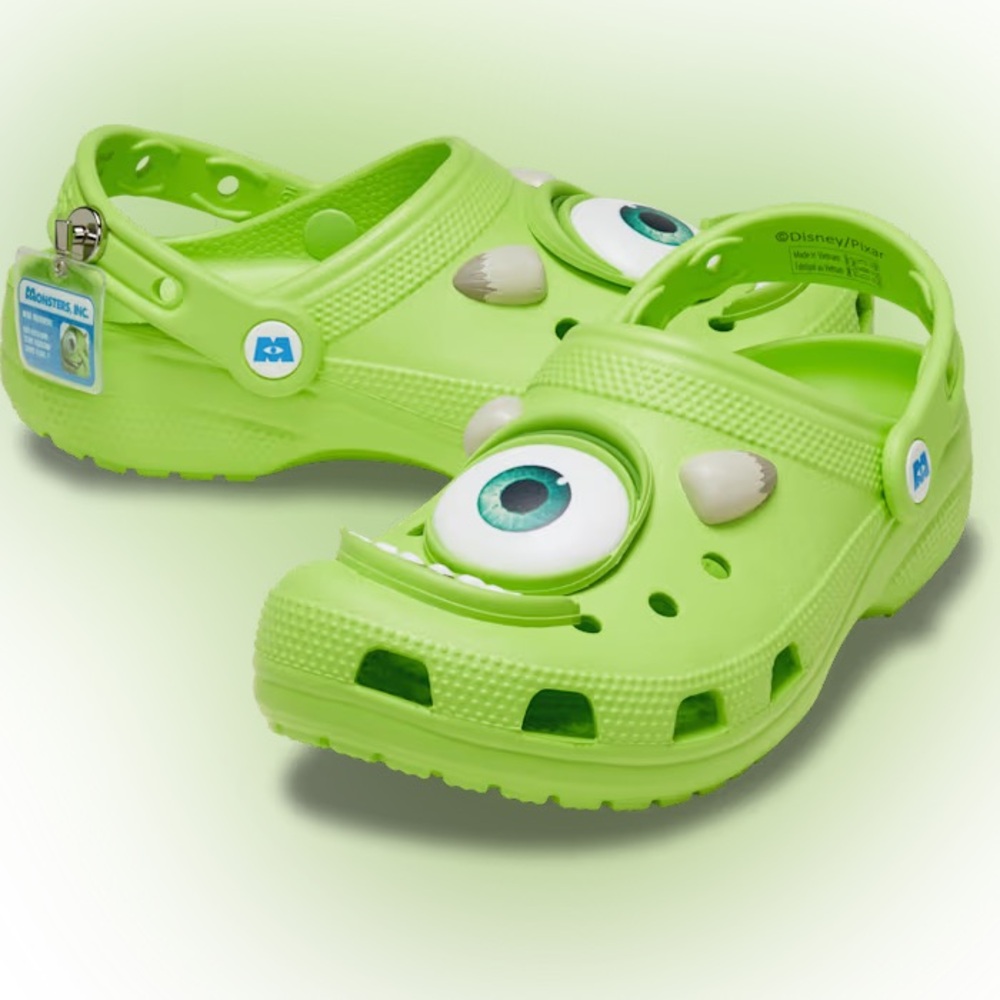 ‼️SOLD‼️ NWT Monster's Inc Mike Wazowski Crocs